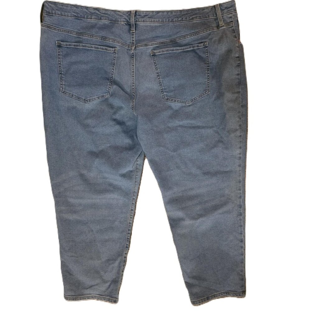 TERRA & SKY WOMENS JEANS PLUS SIZE 26W PETITE NWT STRAIGHT LEG - Picture 5 of 6